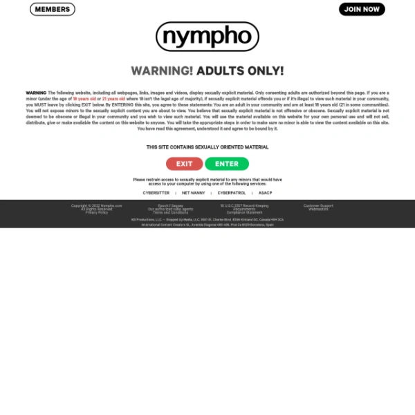 Nympho.com on goporn123.com