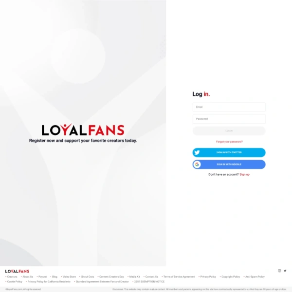 LoyalFans on goporn123.com