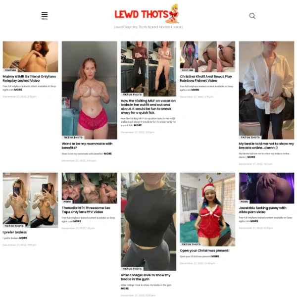 LewdThots on goporn123.com