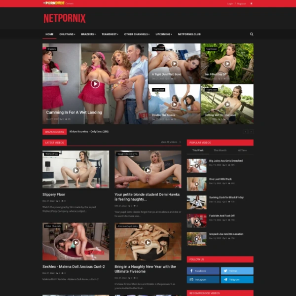 Netpornix on goporn123.com