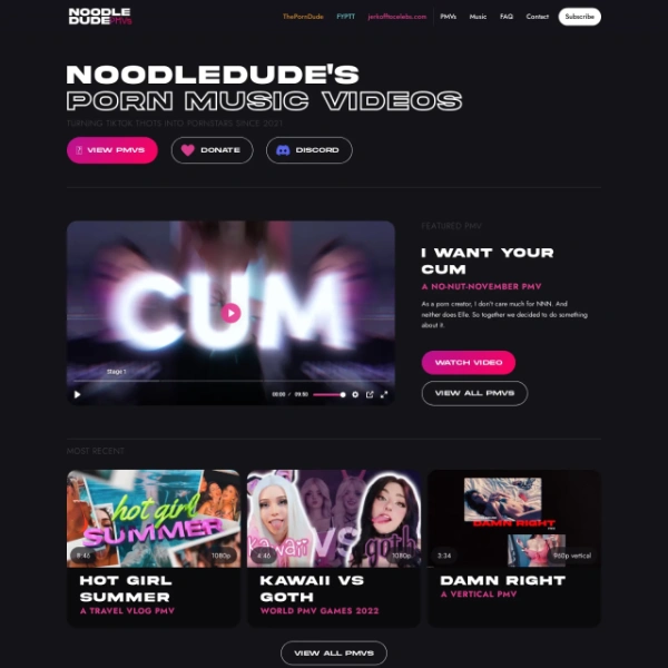 NoodleDude on goporn123.com